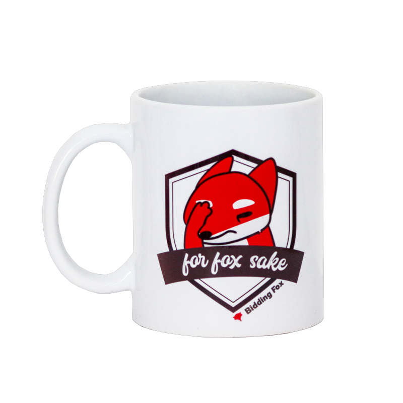 For fox sake - kubek, biały, 250 ml