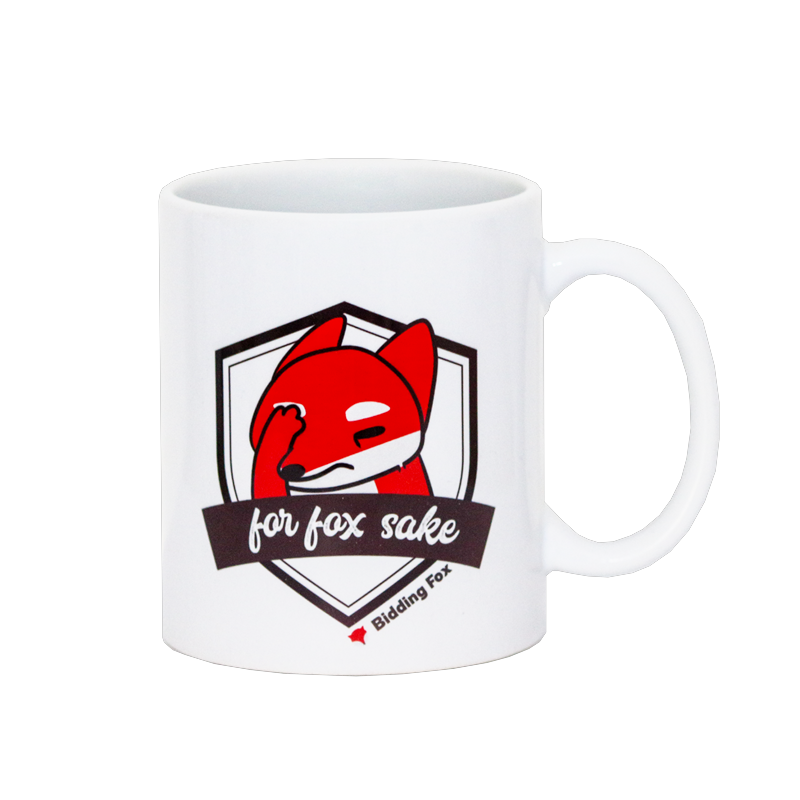 For fox sake - kubek, biały, 250 ml - obrazek 2